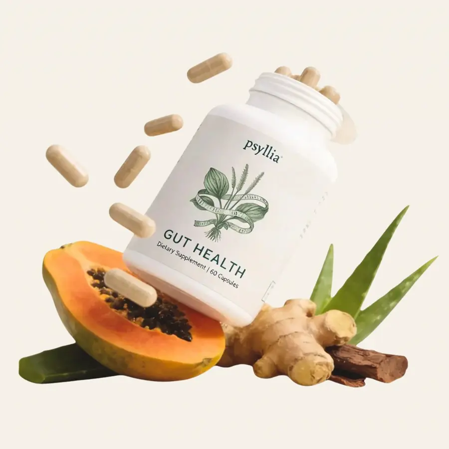 Veradine, fresh every month with capsules, papaya, aloe, ginger root, and licorice root